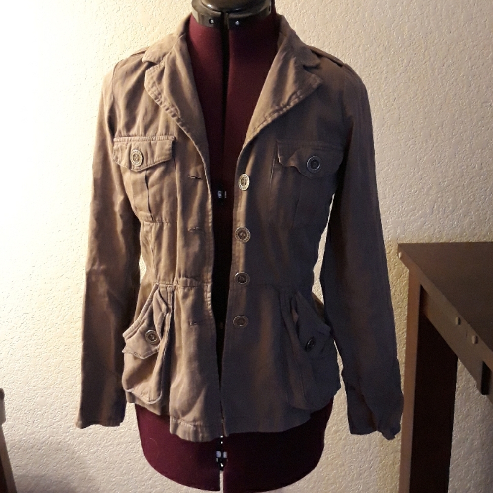 Ladies light brown jacket